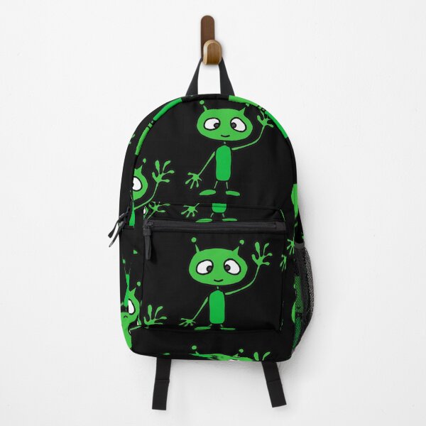 Item preview, Funny Friendly Green Martian Alien Cartoon designed and sold by Nature's Fancy.
