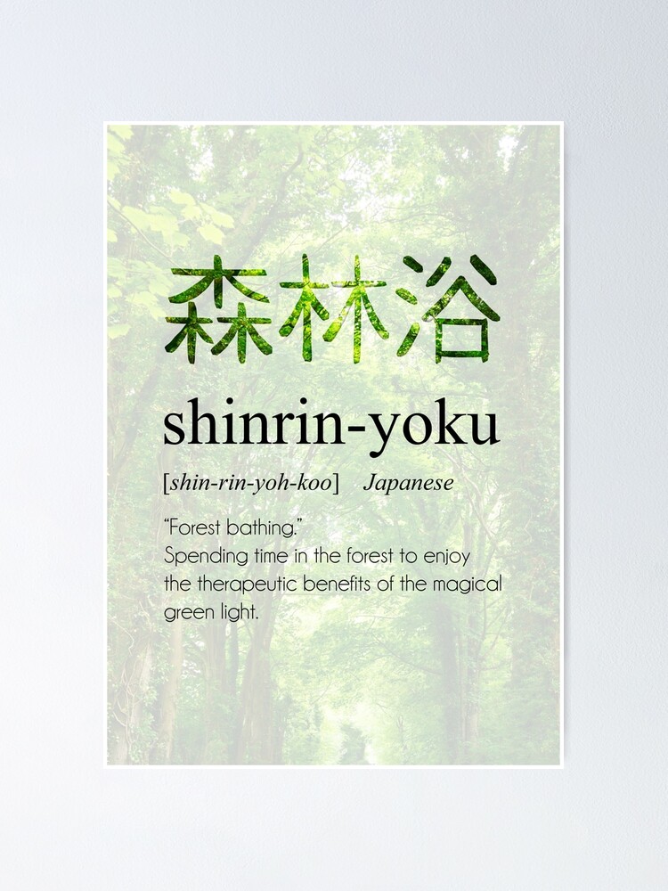 趣味 Beautiful Word Beautiful World Shinrin-yoku Definition, Beautiful Japanese Word Art