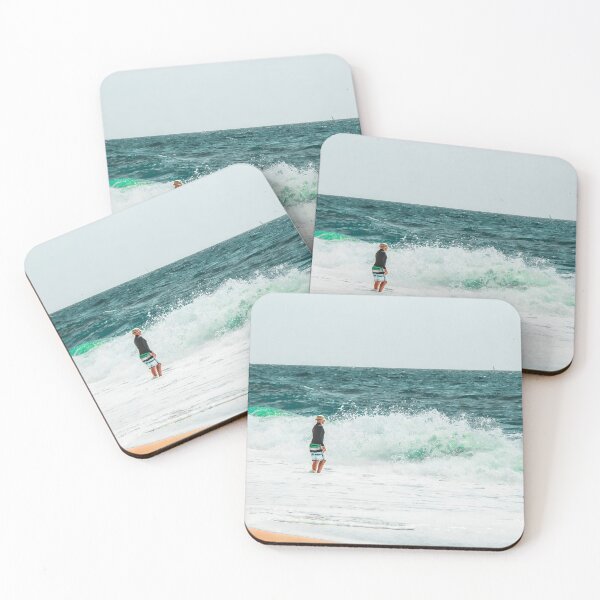 Item preview, sandy beach with blue wave at Oxnard Beach California USA designed and sold by Mrvell.