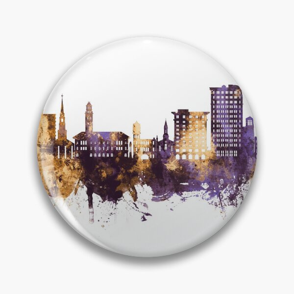Artikelvorschau, Savannah Georgia Skyline entworfen und verkauft von ArtPrints.