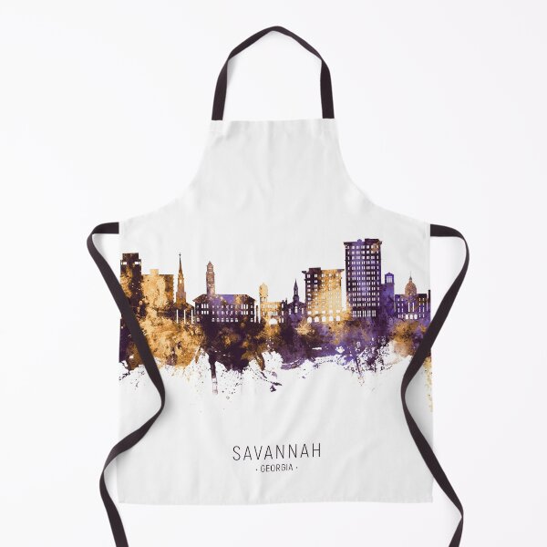 Artikelvorschau, Savannah Georgia Skyline entworfen und verkauft von ArtPrints.