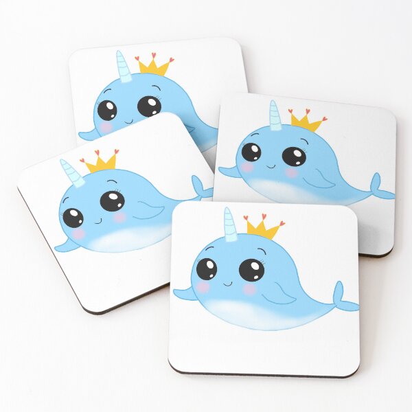 Item preview, Cute narwhal - sea unicorn designed and sold by Tanuja  Sharma.