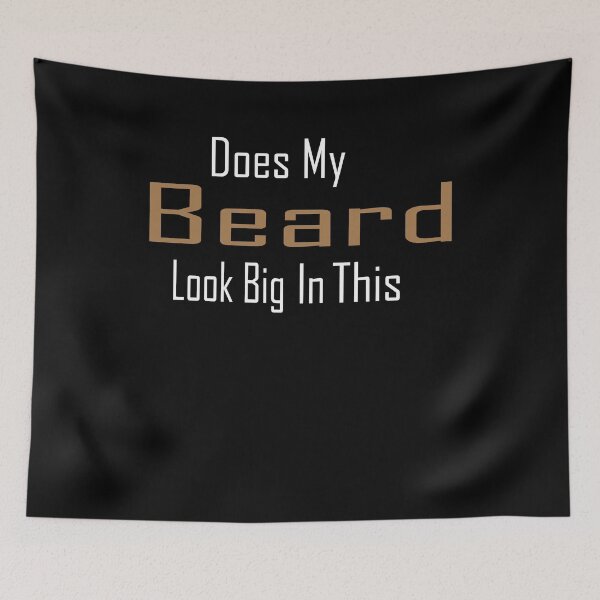 Item preview,  Does My Beard Look Big In This - Funny Men's Beard Pullover designed and sold by Xd-Ban.