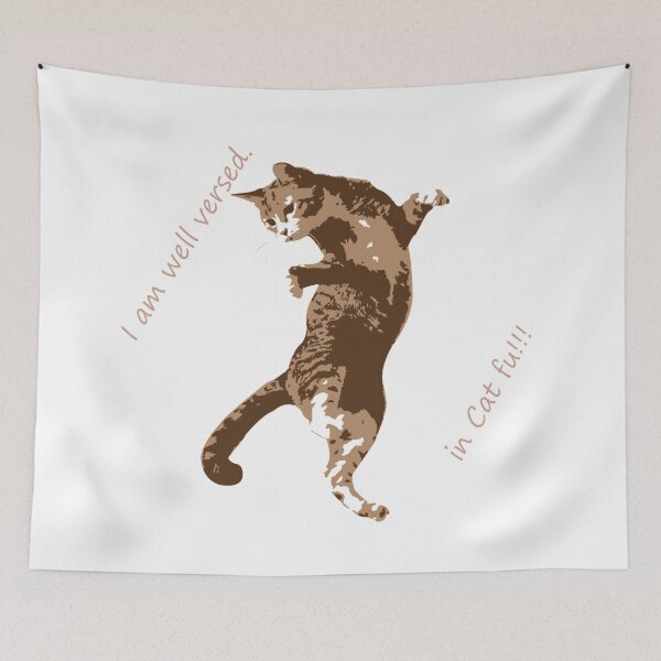 Item preview, Fear the kitty for it knows Cat FU designed and sold by P-aws.