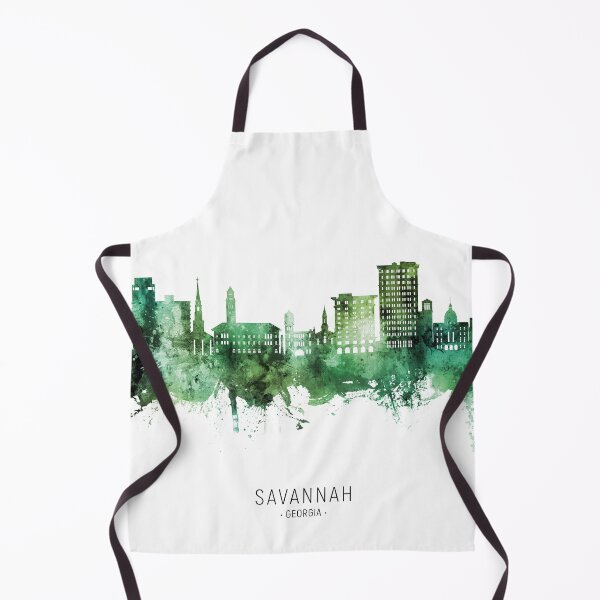 Artikelvorschau, Savannah Georgia Skyline entworfen und verkauft von ArtPrints.
