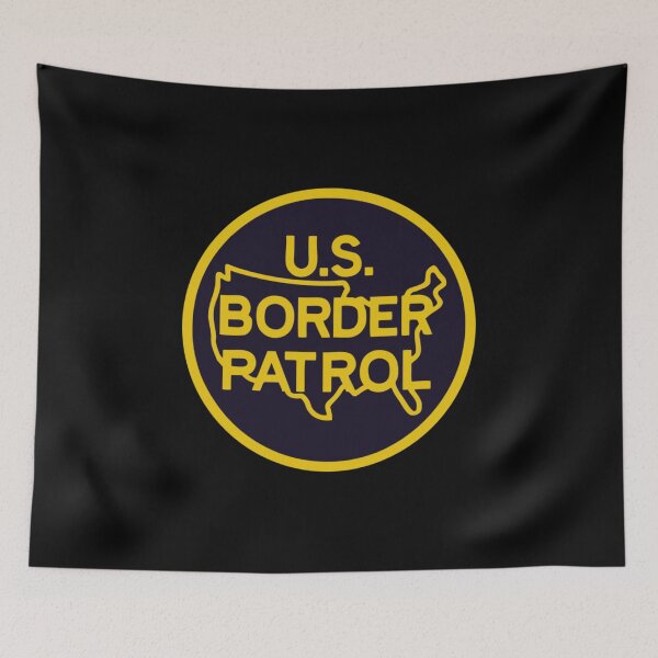 Item preview, US Border Patrol Seal flag coat of arms designed and sold by Original1977.