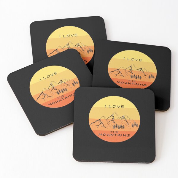 Item preview, I Love The Mountains. Great gift for someone who love hiking. designed and sold by Kipcio.