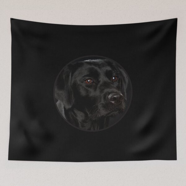 Artikelvorschau,  schwarzer Labrador 02 entworfen und verkauft von Cooper-2010.