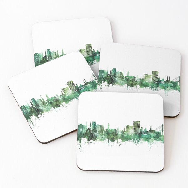 Item preview, Savannah Georgia Skyline designed and sold by ArtPrints.