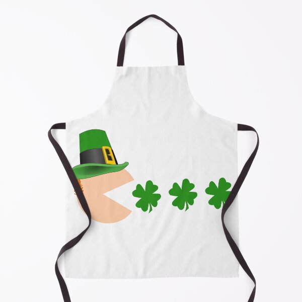 Item preview, St. Patrick's day Leprechaun eating clovers designed and sold by PERsonalthreads.