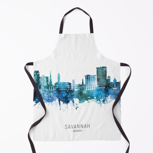 Artikelvorschau, Savannah Georgia Skyline entworfen und verkauft von ArtPrints.