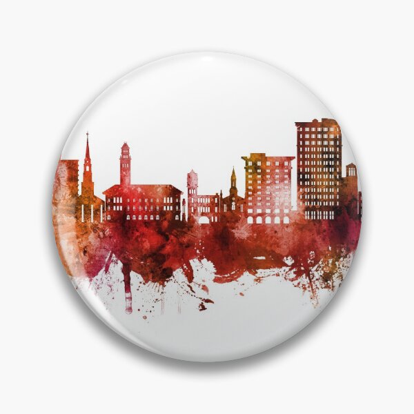 Artikelvorschau, Savannah Georgia Skyline entworfen und verkauft von ArtPrints.