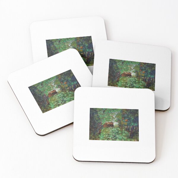 Item preview, Peaceful Cabin in the Forest designed and sold by AbscondingArts.