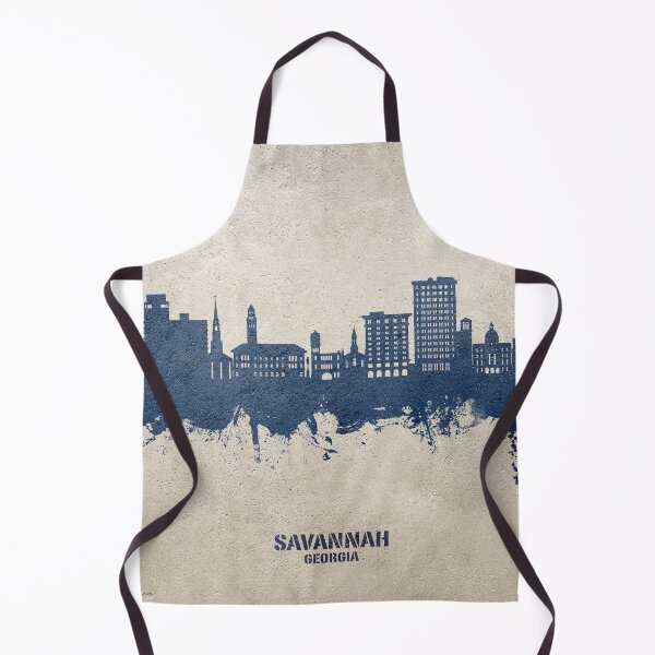 Artikelvorschau, Savannah Georgia Skyline entworfen und verkauft von ArtPrints.