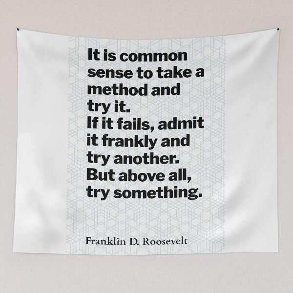 Item preview, FDR | Quotation and sayings designed and sold by HumanQuoteLand.