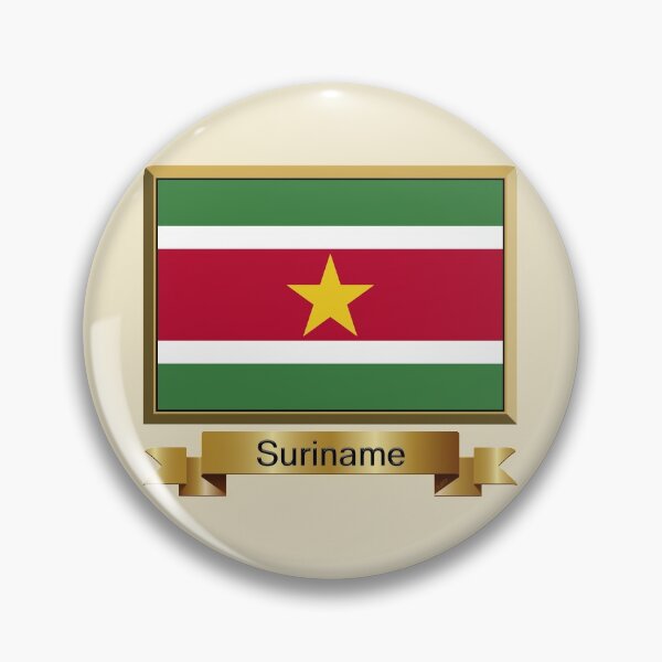 Item preview, Suriname Flag Gifts, Masks, Stickers & Products (N) designed and sold by mpodger.