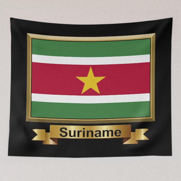 Item preview, Suriname Flag Gifts, Masks, Stickers & Products (N) designed and sold by mpodger.