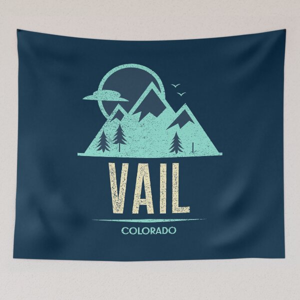 Item preview, Vail Colorado Vintage Mountains designed and sold by Taumaturgo.