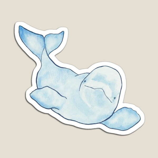Beluga Wave Magnet