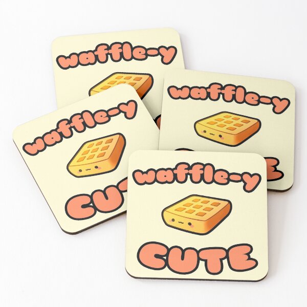Item preview, waffle-y cute designed and sold by Kimily.
