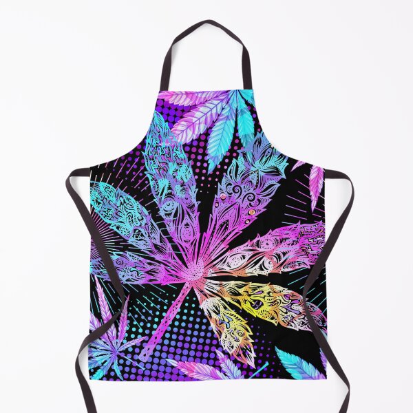 Item preview, Pink Weed Hemp Colorful Fantasy Psychedelic Art designed and sold by Stephani Analah.