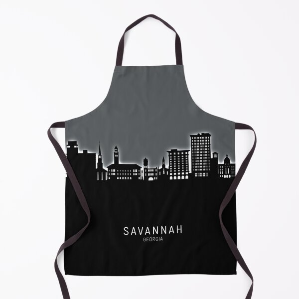 Artikelvorschau, Savannah Georgia Skyline entworfen und verkauft von ArtPrints.