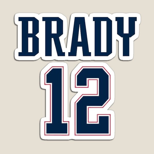 Tom Brady 6 Rings - Tom Brady - Magnet