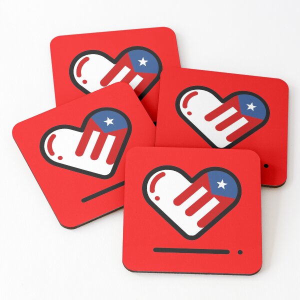 Item preview, Puerto Rico Heart designed and sold by jortan1.