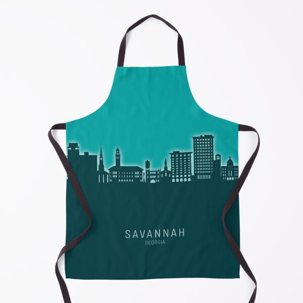 Artikelvorschau, Savannah Georgia Skyline entworfen und verkauft von ArtPrints.