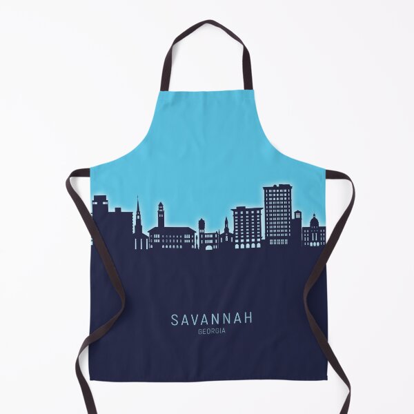 Artikelvorschau, Savannah Georgia Skyline entworfen und verkauft von ArtPrints.