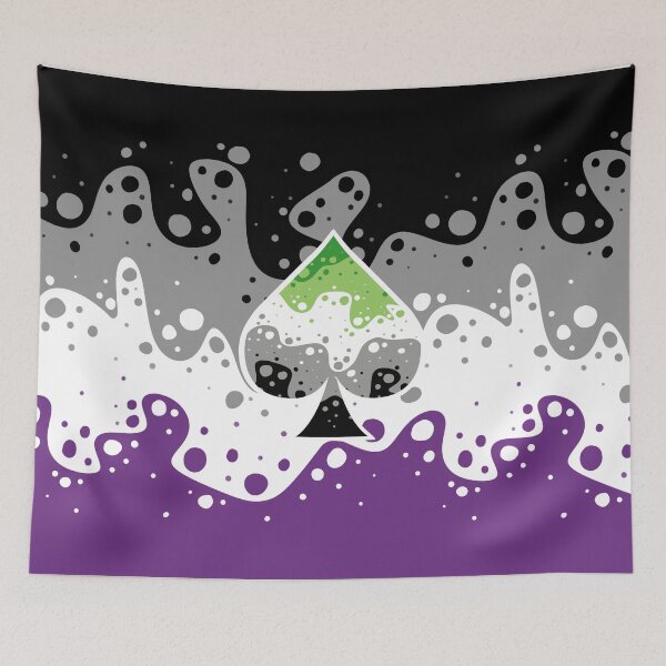 Item preview, Identity Fluid: Combined Ace and Aro - Spade designed and sold by aevios.