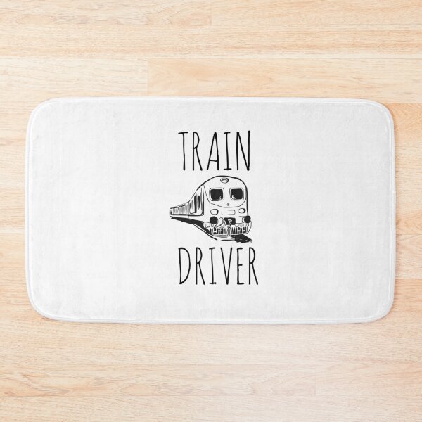 Item preview, Train driver yellow USA trains love trains  designed and sold by Tropical Blood.