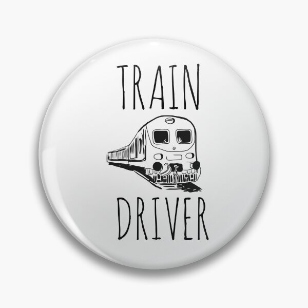 Item preview, Train driver yellow USA trains love trains  designed and sold by Tropical Blood.
