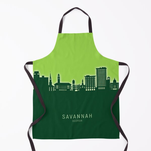 Artikelvorschau, Savannah Georgia Skyline entworfen und verkauft von ArtPrints.