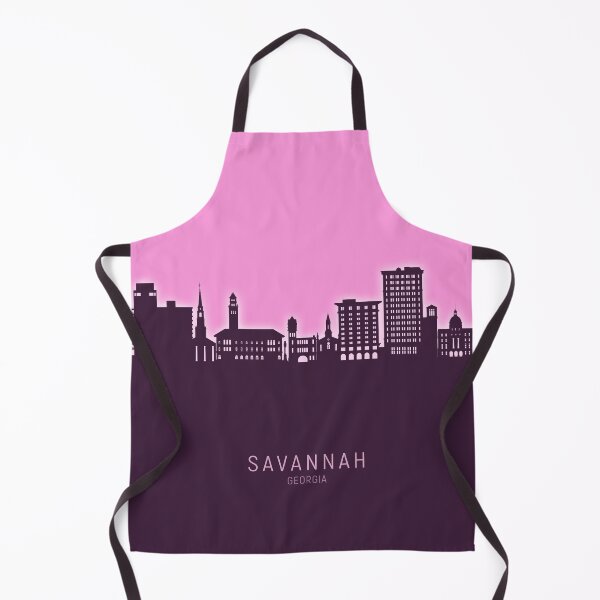 Artikelvorschau, Savannah Georgia Skyline entworfen und verkauft von ArtPrints.