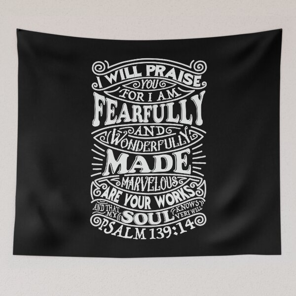 Item preview, Psalm 139:14 designed and sold by plushism.