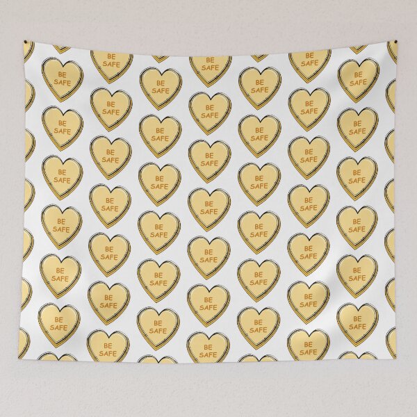 Item preview, Candy Hearts 2021 Yellow Color designed and sold by MisPuHoney.