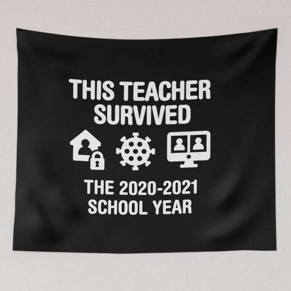 Item preview, This teacher survived the 2020 2021 school year  designed and sold by LaundryFactory.