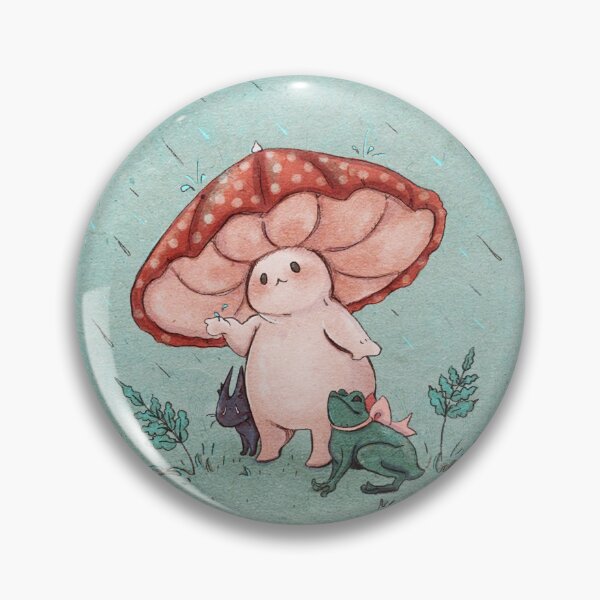 Item preview, Mushroom Umbrella on a Rainy Day  designed and sold by Fairydrop.