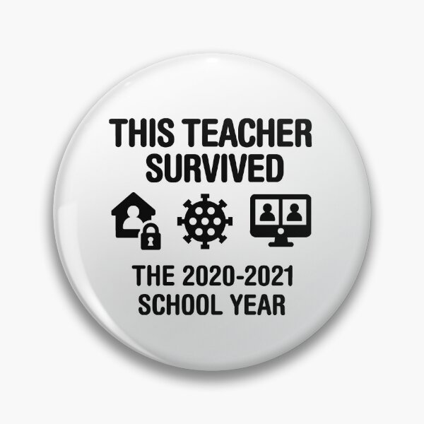 Item preview, This teacher survived the 2020 2021 school year Corona Lockdown designed and sold by LaundryFactory.