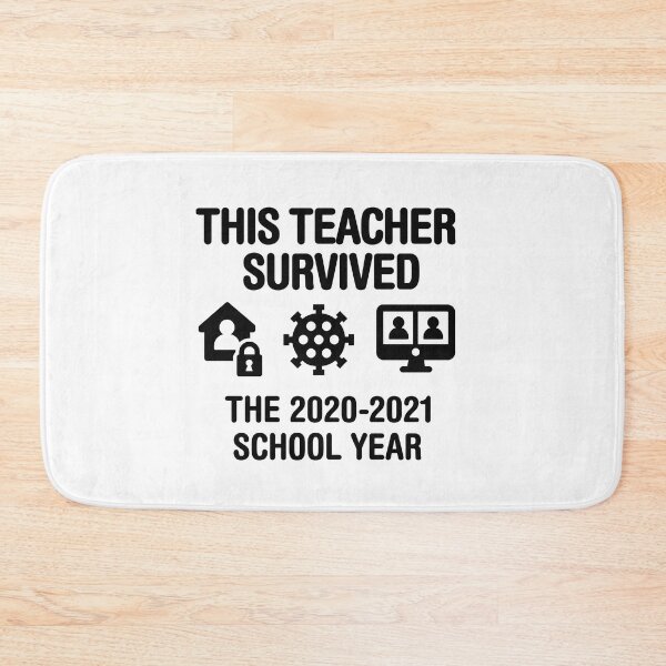Item preview, This teacher survived the 2020 2021 school year Corona Lockdown designed and sold by LaundryFactory.