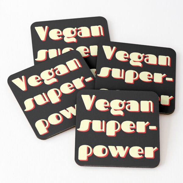 Item preview, Vegan Super Power Retro Style designed and sold by WhimsicaliTee.