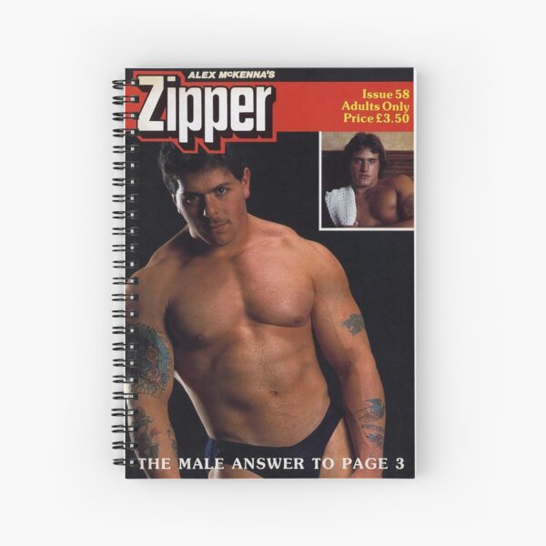 Item preview, Zipper Magazine - Issue 58 - Classic Gay Porn Magazine Cover designed and sold by IntersectPhoto.