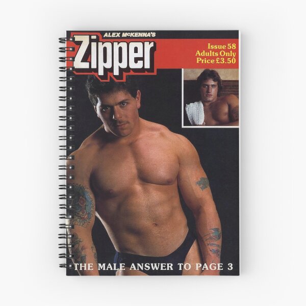 Item preview, Zipper Magazine - Issue 58 - Classic Gay Porn Magazine Cover designed and sold by IntersectPhoto.