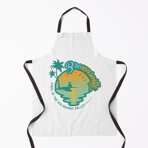 Item preview, Brownsville, Texas Teal & Golden designed and sold by ArtByPino.