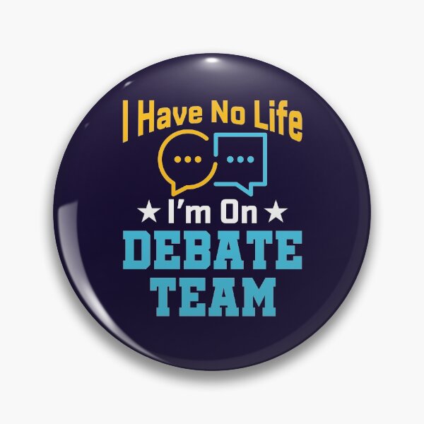 Debattenteam Buttons Und Anstecker Redbubble