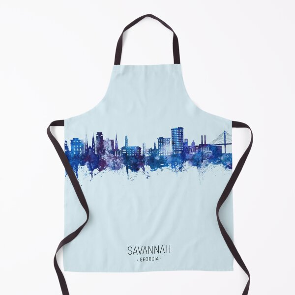 Artikelvorschau, Savannah Georgia Skyline entworfen und verkauft von ArtPrints.