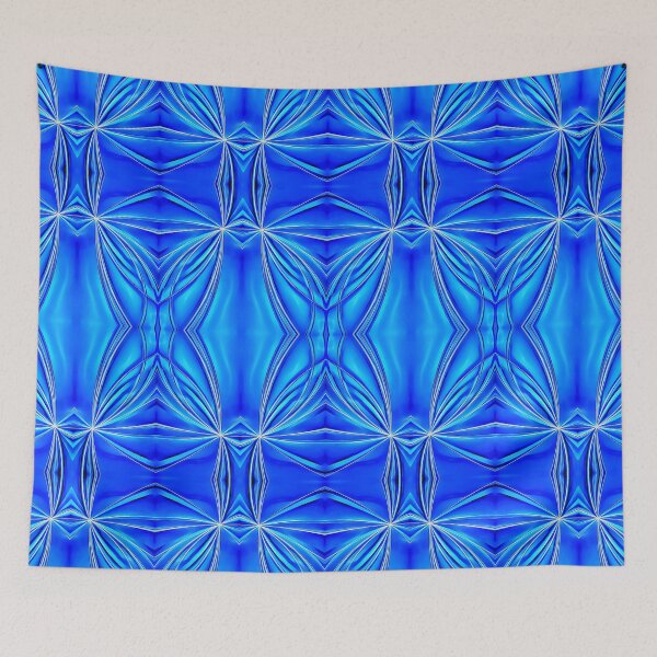 Item preview, Geometric Shades of Blue designed and sold by RitaMaye.