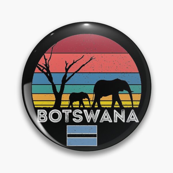 Item preview, Botswana Elephant Safari Sunset designed and sold by d247.