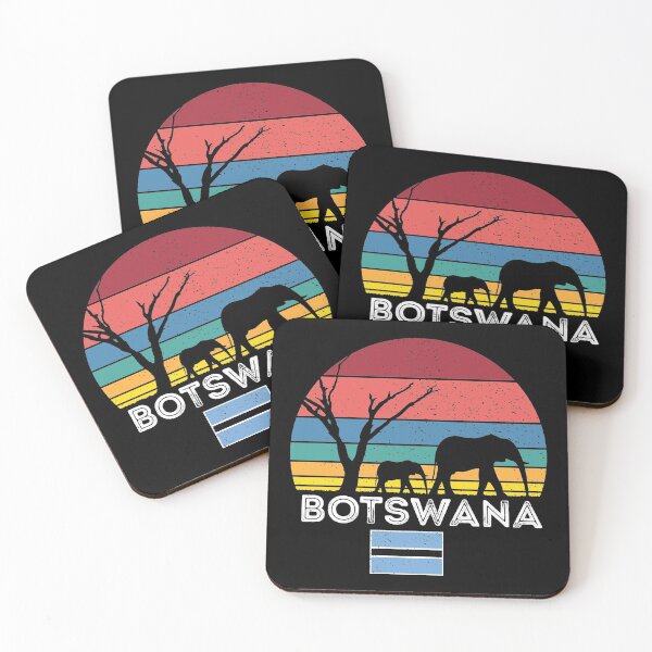 Item preview, Botswana Elephant Safari Sunset designed and sold by d247.
